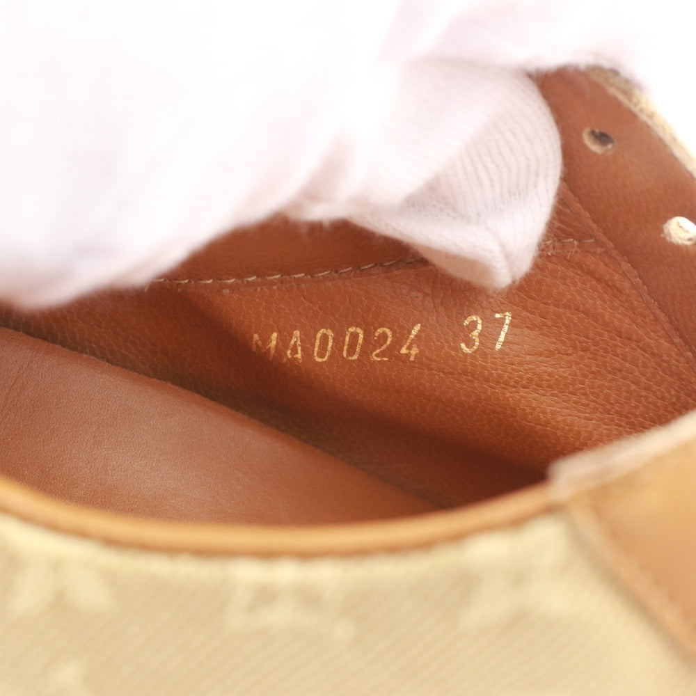 ■ ルイヴィトン スニーカー シューズ MA0024 靴 モノグラム レディース 37 (23.5cm相当) オレンジ系 ベージュ系