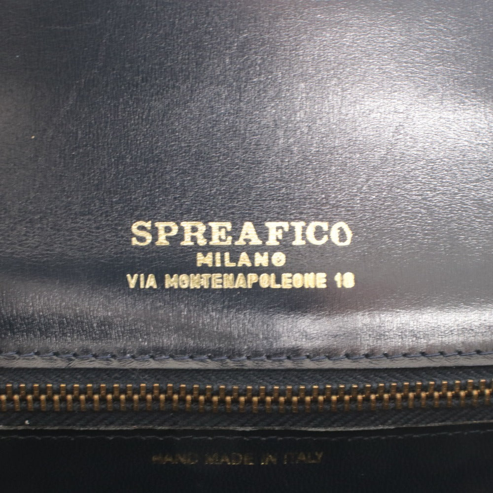 ■ WAKO 和光 SPREAFICO スプレアフィコ ハンドバッグ 2点セット まとめ売り クロコダイル ゴールド シルバー金具 レディース ブラック