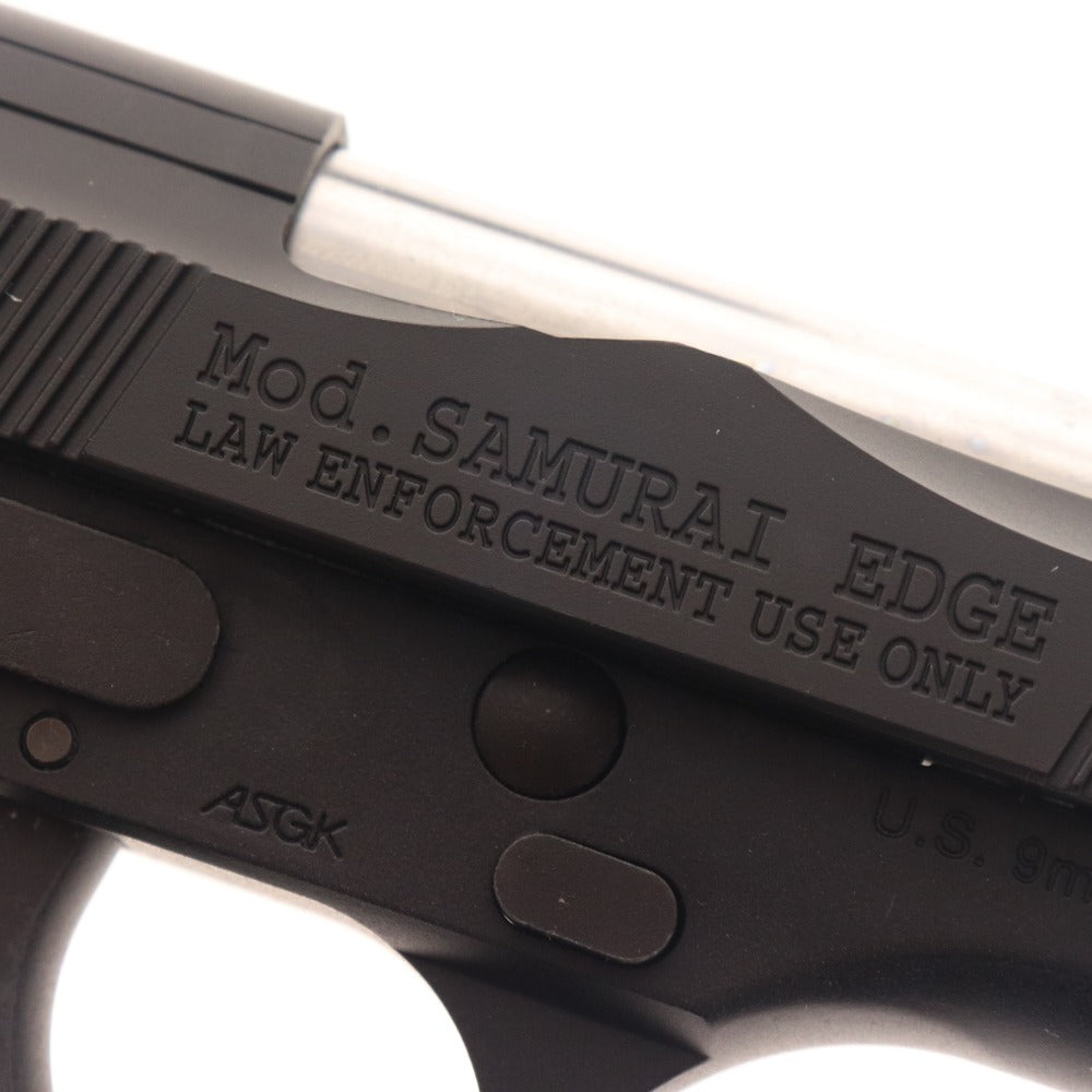 ■ Tokyo Marui Gas Gun Standard High Grade Samurai Edge Biohazard ASGK Engraved Toy Gun with Accessories