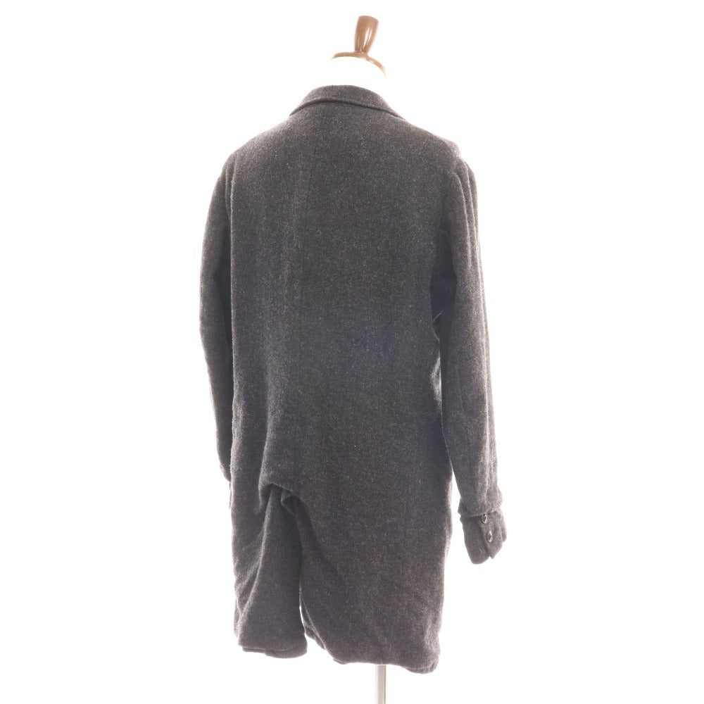 ■ Bedwin and the Heartbreakers Chester coat outerwear 100% wool men's size 2 grey with tags unused