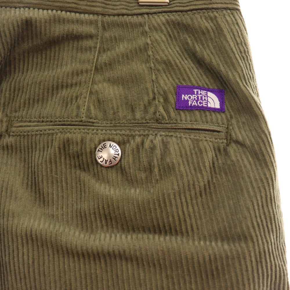 ■ The North Face Corduroy Pants NT5155H Bottoms Men's Size 30 Green With tags Unused