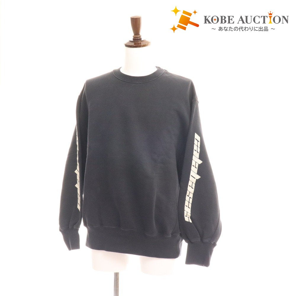 ■ Season 4 Sweatshirt Long Sleeve Top Sleeve Logo Men's S Black