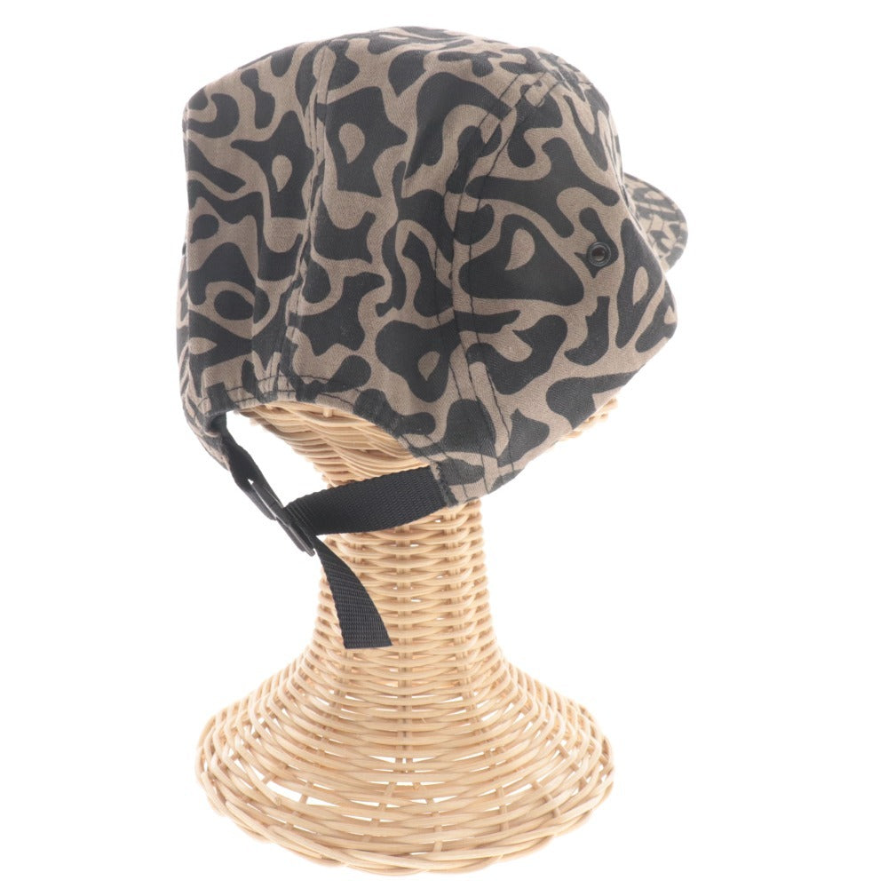 ■ Supreme Cap Hat Leopard Print USA Made Men's Brown