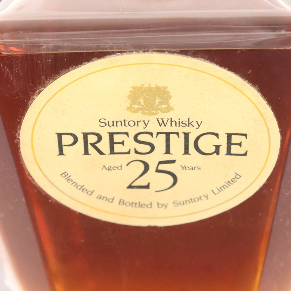 福袋売れ残りセール サントリー 酒 □ プレステージ25年 箱 43％ 750ml ウイスキー 日本