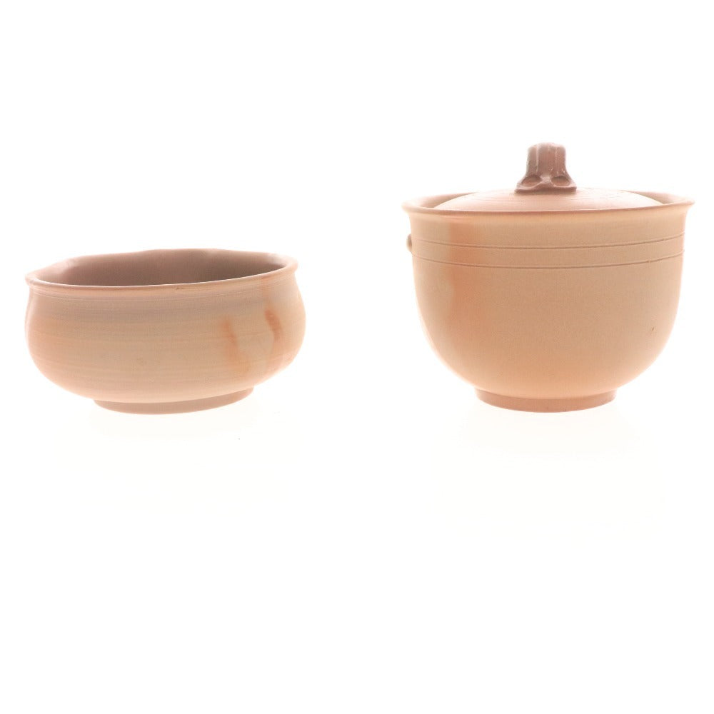 備前焼　茶器一式　急須　湯冷まし　湯のみ5客　木箱　未使用品 備前焼 茶器一式 急須 湯冷まし 湯のみ5客 木箱 未使用品 備前焼