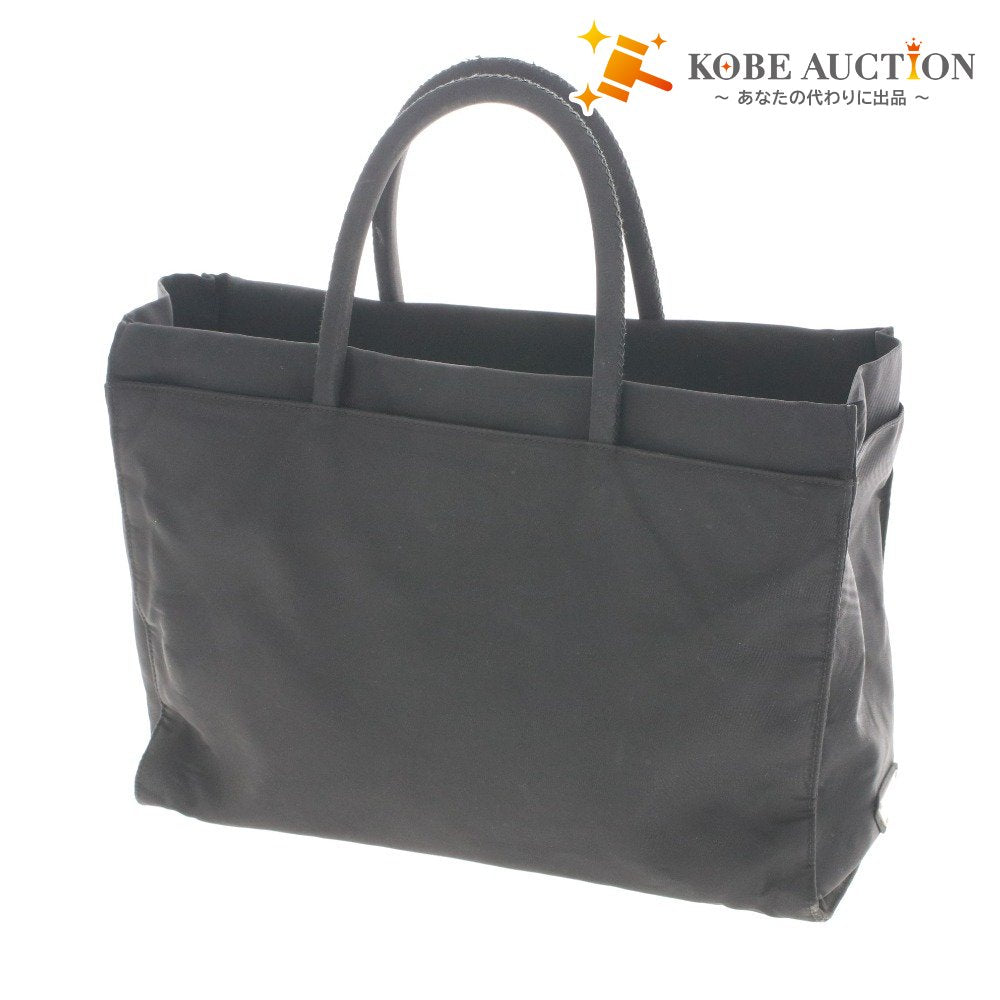 ■ PRADA プラダ ハンドバッグ トートバッグ 鞄 ポケット ナイロン マジックテープ メンズ レディース ブラック