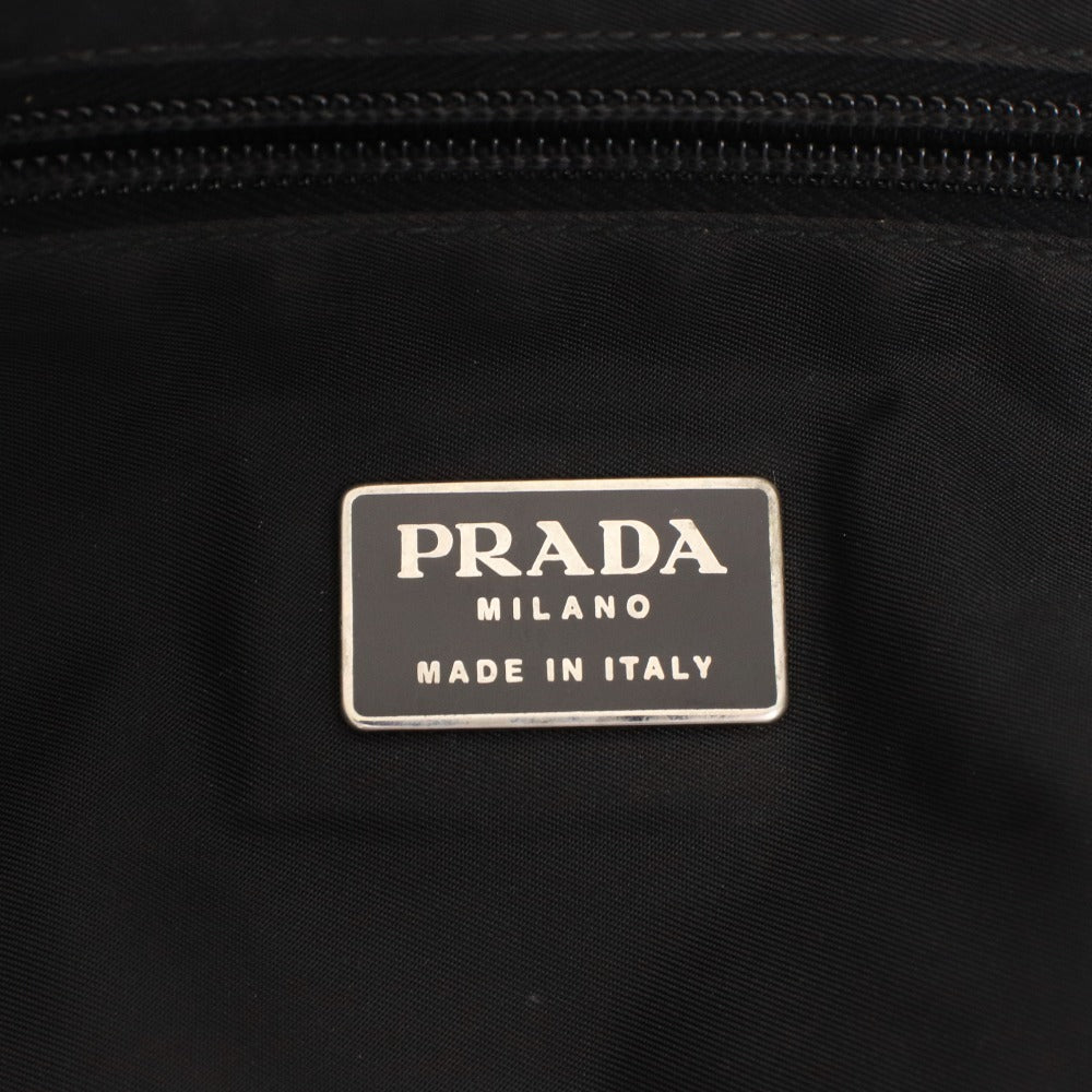 ■ PRADA プラダ ハンドバッグ トートバッグ 鞄 ポケット ナイロン マジックテープ メンズ レディース ブラック