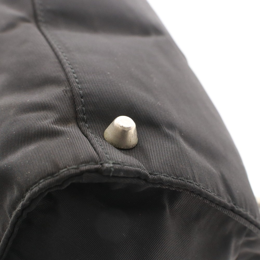 ■ PRADA プラダ ハンドバッグ トートバッグ 鞄 ポケット ナイロン マジックテープ メンズ レディース ブラック