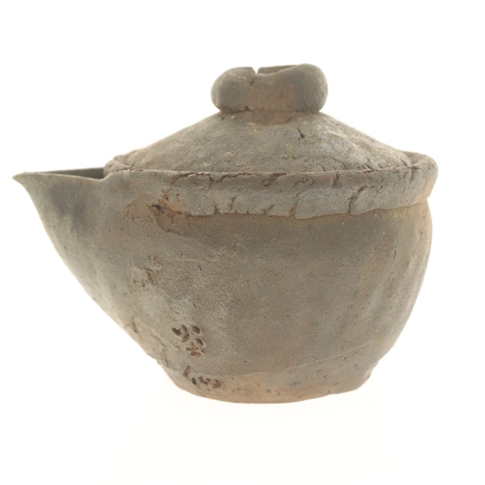 ■ 佐久知炎仙 宝瓶 急須 南蛮焼 骨董品 陶芸 陶器 茶器 道具