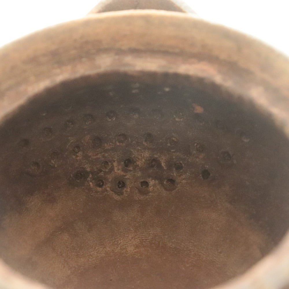 ■ 佐久知炎仙 宝瓶 急須 南蛮焼 骨董品 陶芸 陶器 茶器 道具