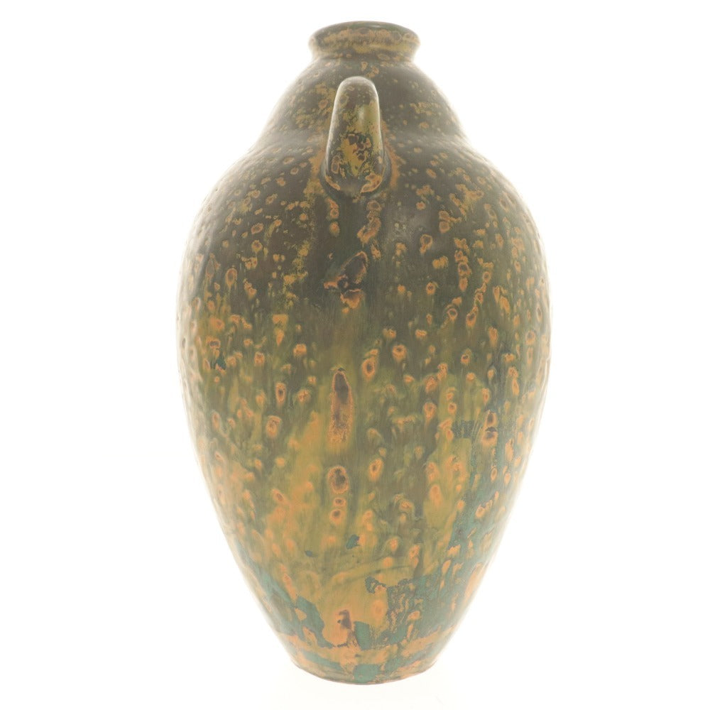 ■ Antique vase, flower vase, all-over pattern, with box