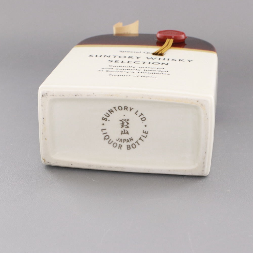 ■ 酒 サントリー ウイスキーセレクション 660ml 43％ 陶器ボトル 未開栓 未使用