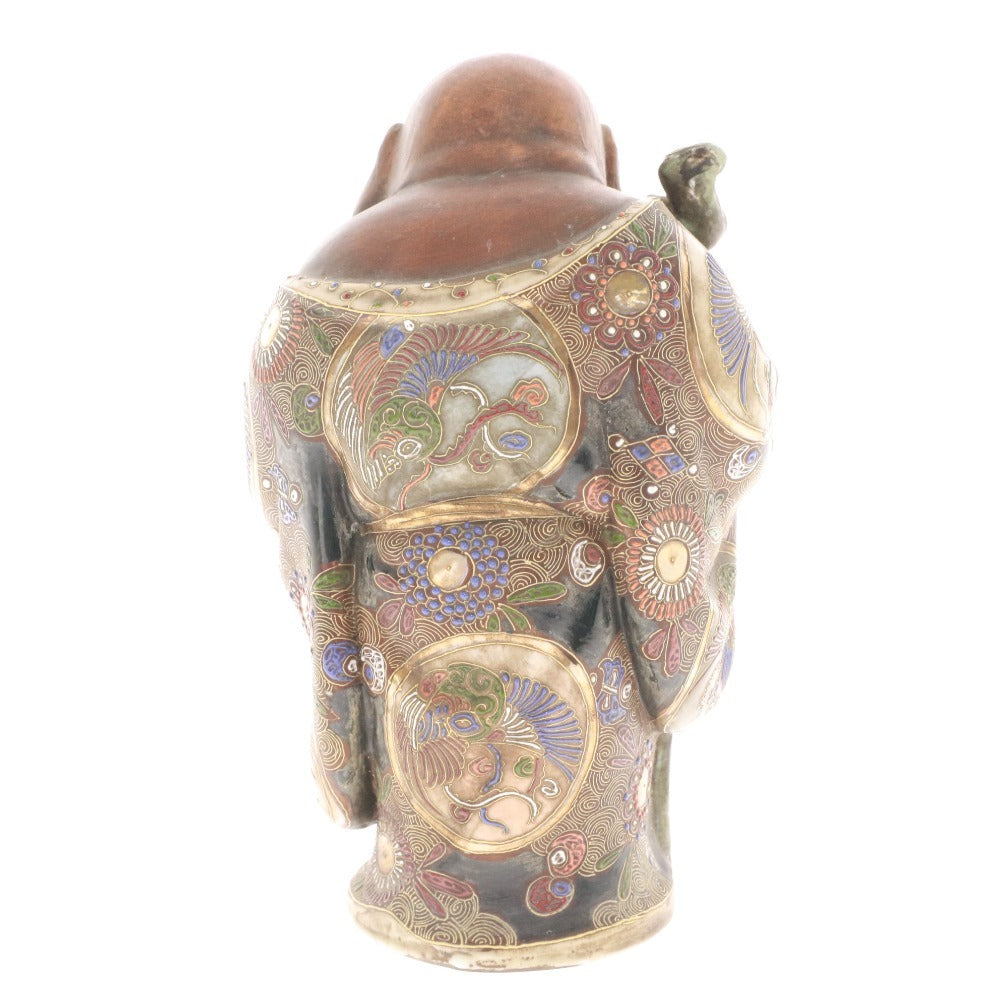 ■ 薩摩焼 置物 布袋様 七福神 骨董品 古美術品