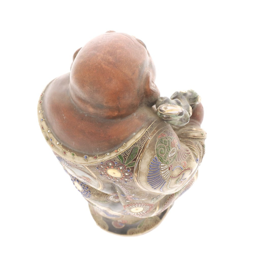 ■ 薩摩焼 置物 布袋様 七福神 骨董品 古美術品