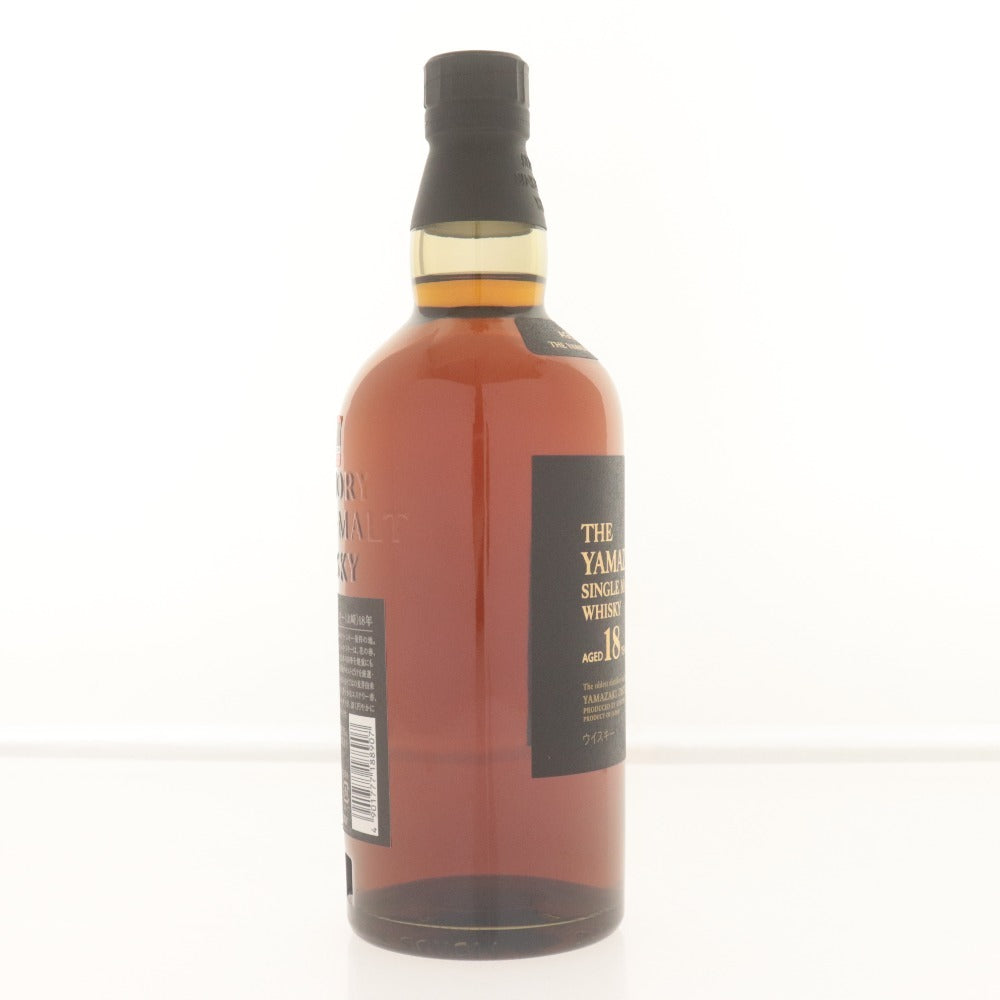 ■ サントリー 山崎18年 ウィスキー シングルモルト 旧ボトル 容量700ml アルコール分43% No?872395 箱付き 未開栓 未使用