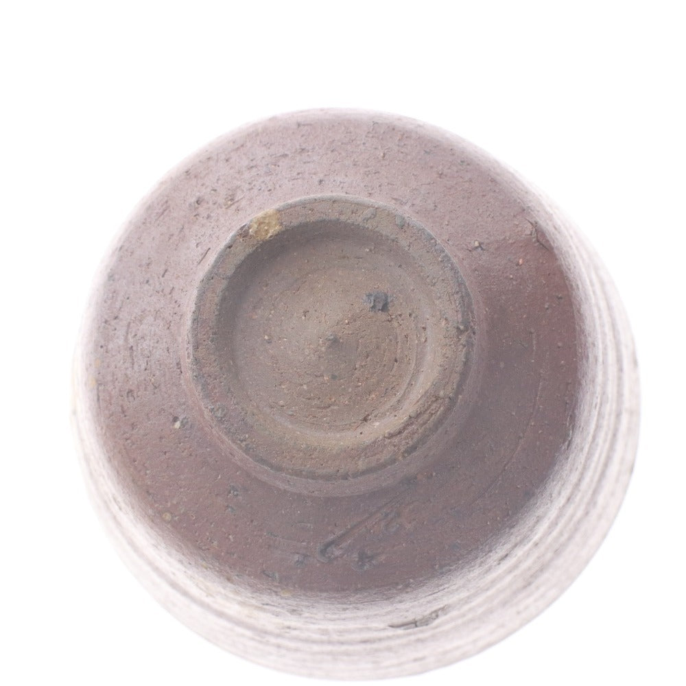 ■ 金重陶陽 茶碗 備前焼 茶道具 茶碗 日本美術 骨董品 時代物 美術品 古美術品 木箱付き