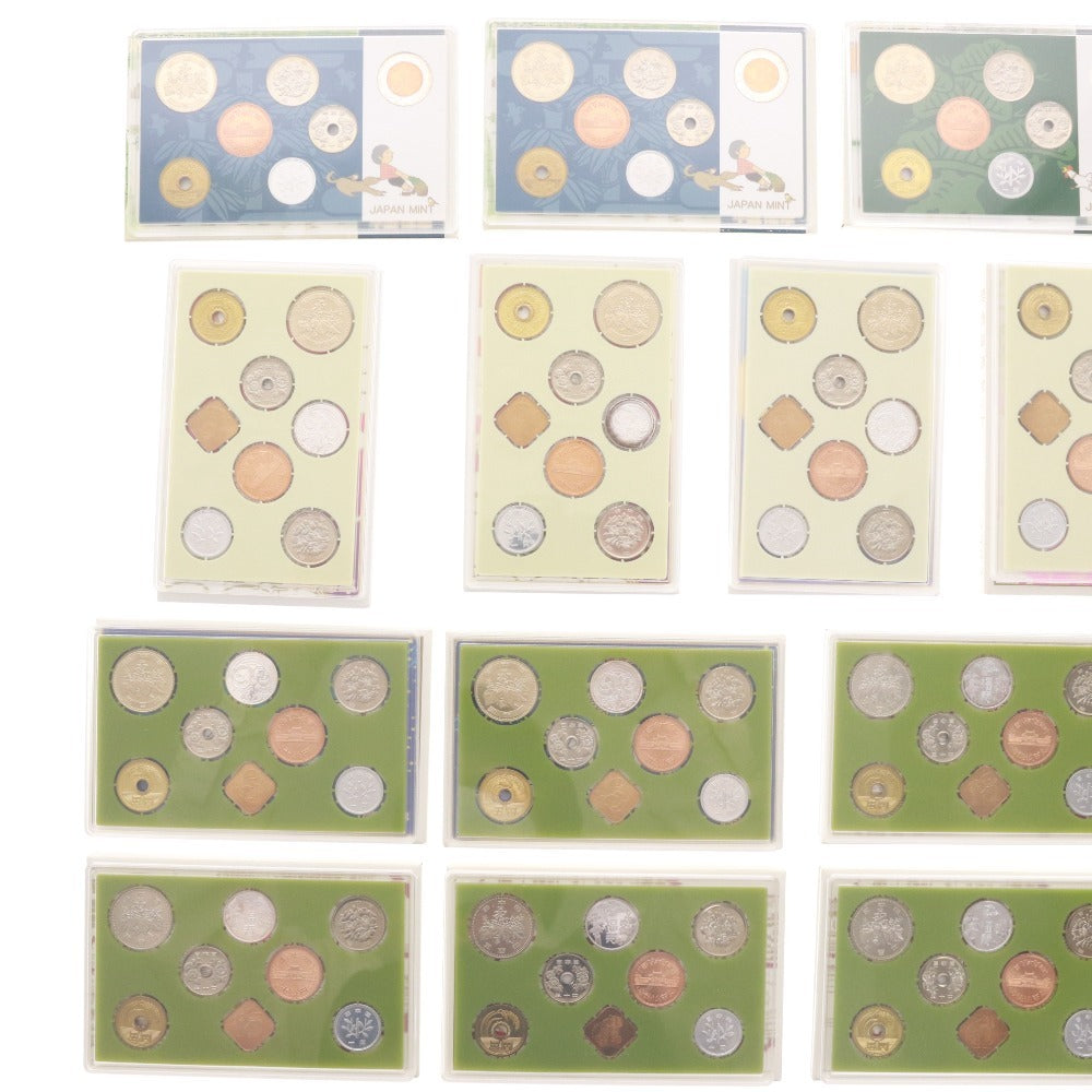 ■ 記念硬貨 プルーフ貨幣 17点セット まとめ売り 敬老貨幣セット 1998 1999 2001 2002 2003 2004 2005 2006 未開封 未使用 箱付き