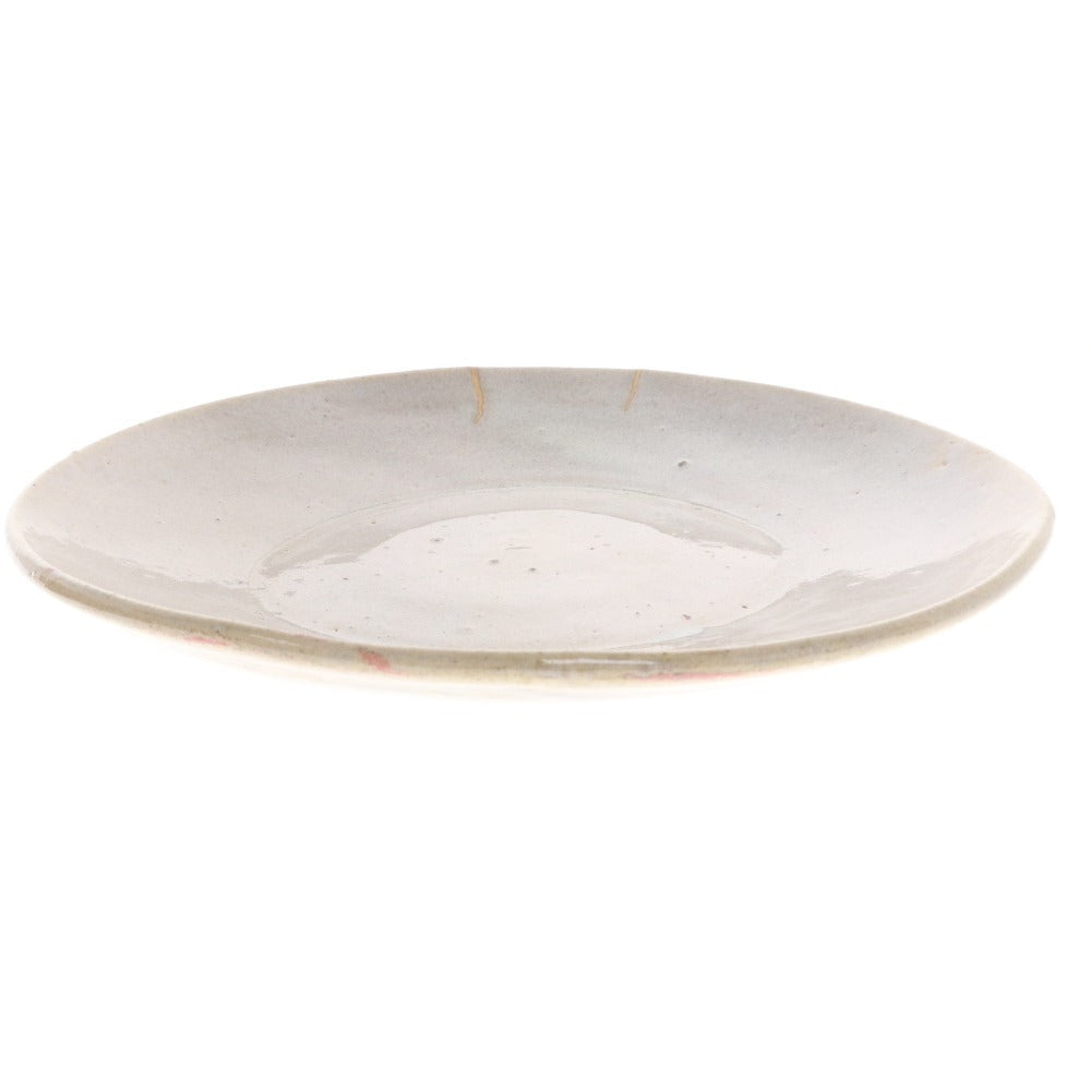 ■ 魯山人 萩焼 金継 大皿 陶器 日本美術 骨董品 時代物 美術品 古美術品 木箱付き