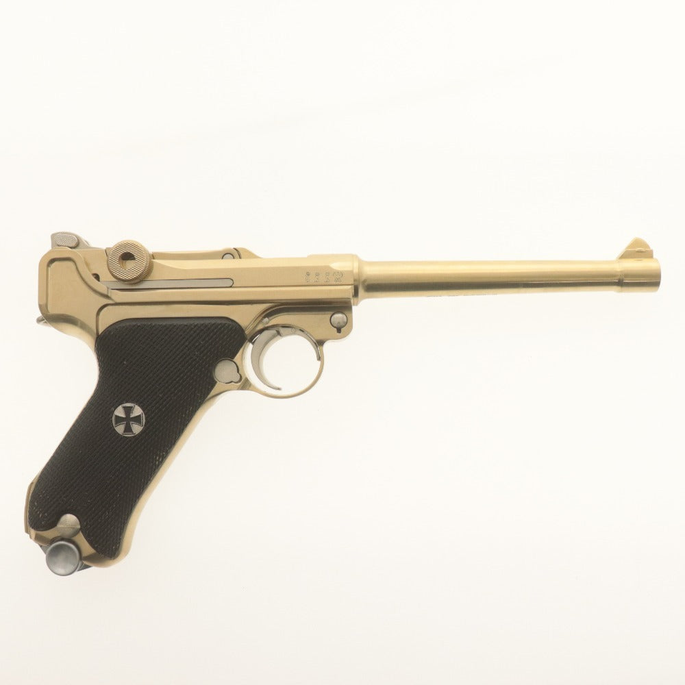 ■ マルシン モデルガン Luger P-08 Marine ルガーマリーネ 1917 SMGマーク刻印 金属製 トイガン 付属品/認定証付き 未使用
