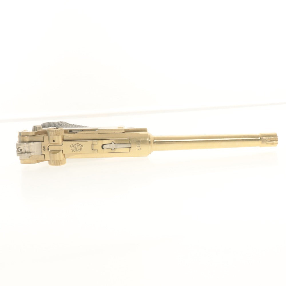 ■ マルシン モデルガン Luger P-08 Marine ルガーマリーネ 1917 SMGマーク刻印 金属製 トイガン 付属品/認定証付き 未使用