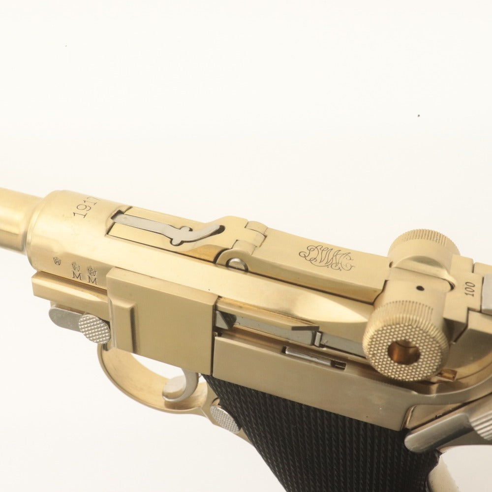 ■ マルシン モデルガン Luger P-08 Marine ルガーマリーネ 1917 SMGマーク刻印 金属製 トイガン 付属品/認定証付き 未使用