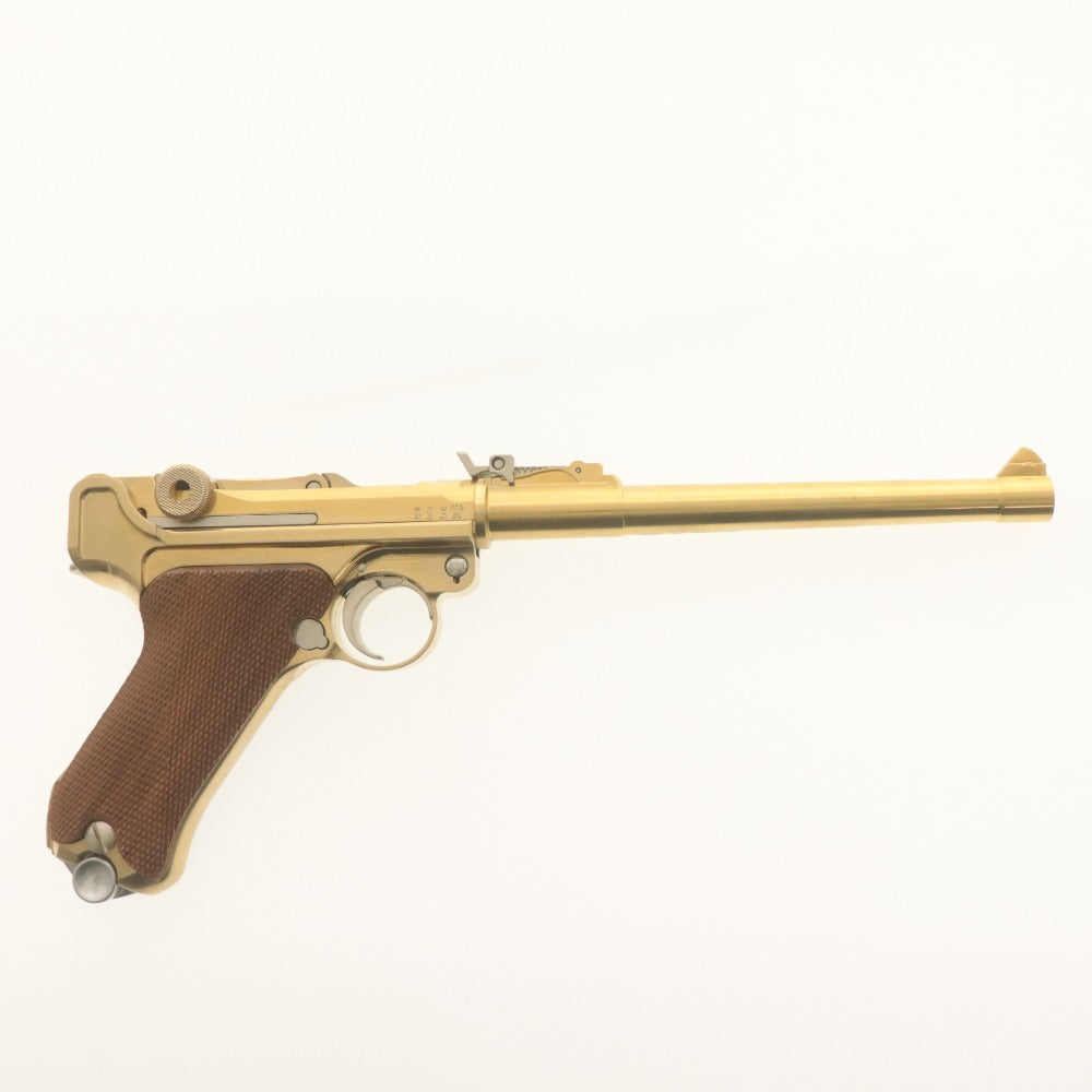 ■ マルシン モデルガン Luger Pistol P.08 ルガーピストル SMGマーク刻印 日本製 全長32.3cm トイガン 付属品付き
