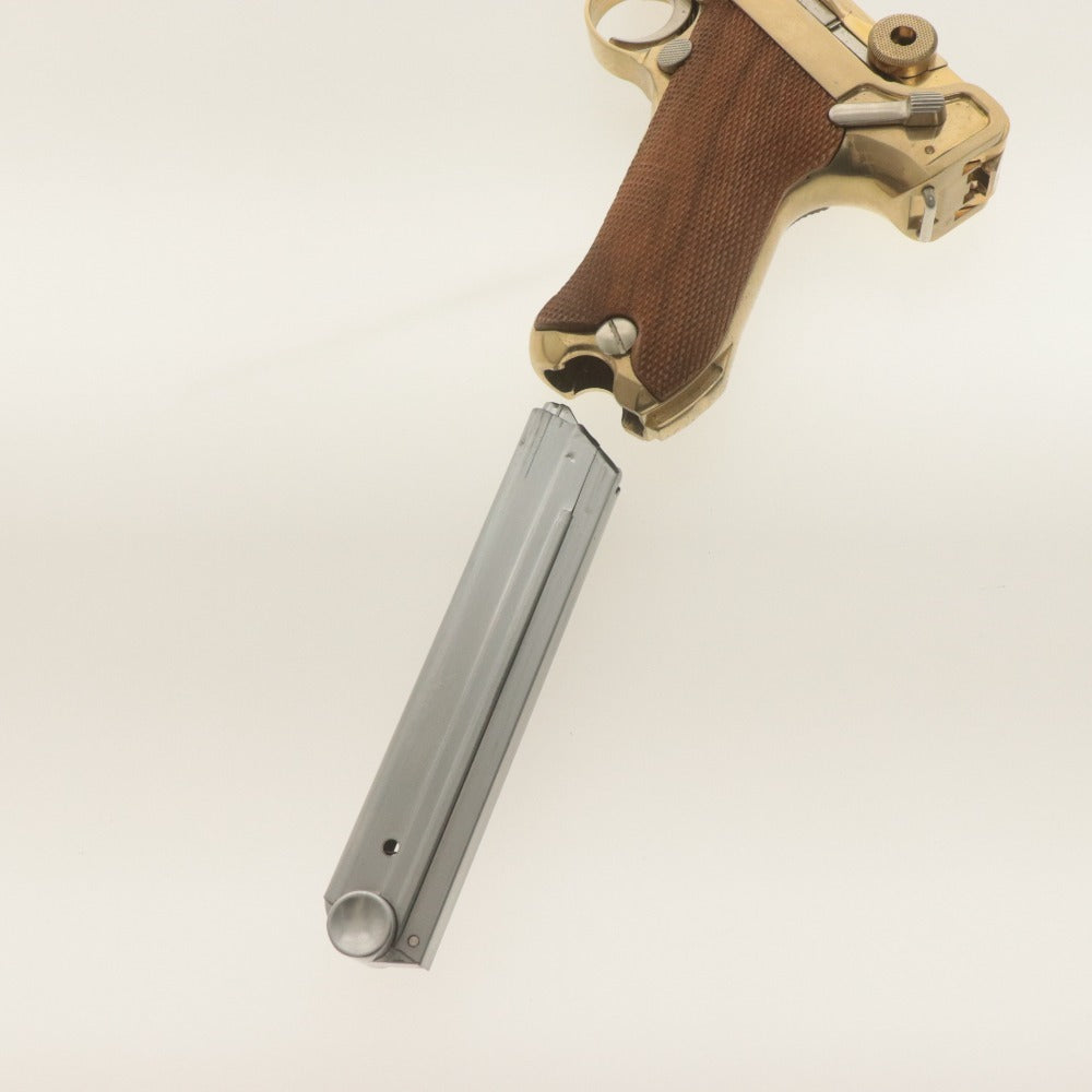 ■ マルシン モデルガン Luger Pistol P.08 ルガーピストル SMGマーク刻印 日本製 全長32.3cm トイガン 付属品付き