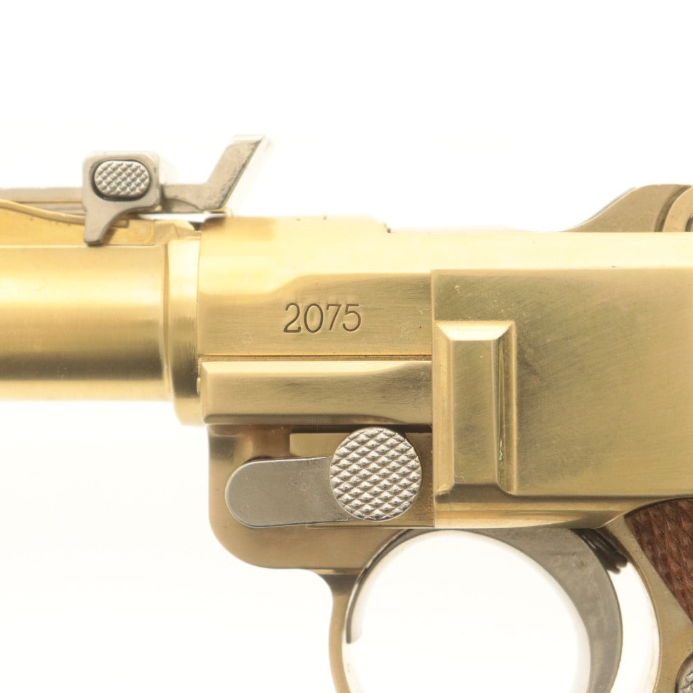 ■ マルシン モデルガン Luger Pistol P.08 ルガーピストル SMGマーク刻印 日本製 全長32.3cm トイガン 付属品付き