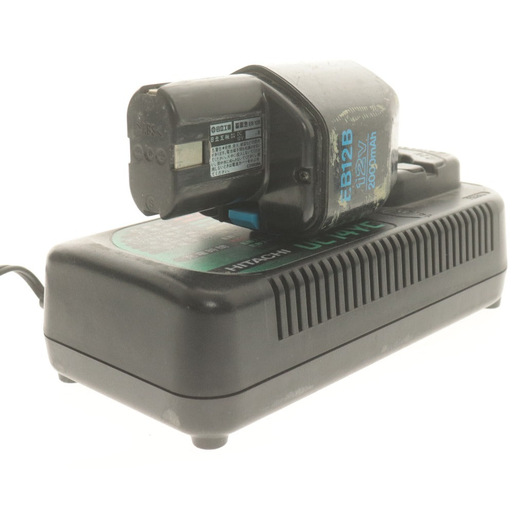 ■ HITACHI 日立工機 切断機 CL13D コードレス全ネジカッター 充電式 DC12V UC14YC 電動工具 付属品付き 動作品