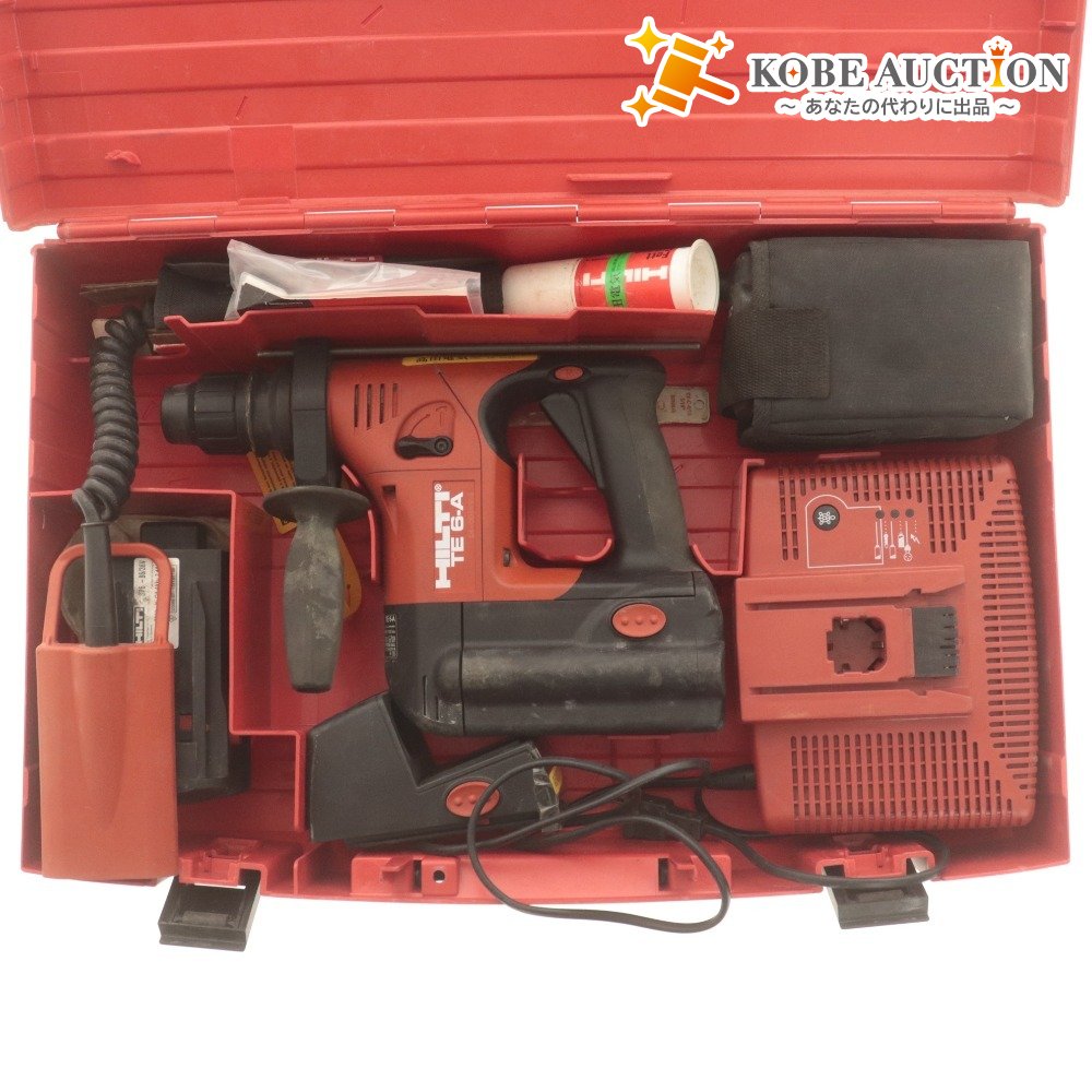 ■ HILTI ヒルティ ハンマードリル TE6-A 充電式 電動工具 付属品付き 動作品