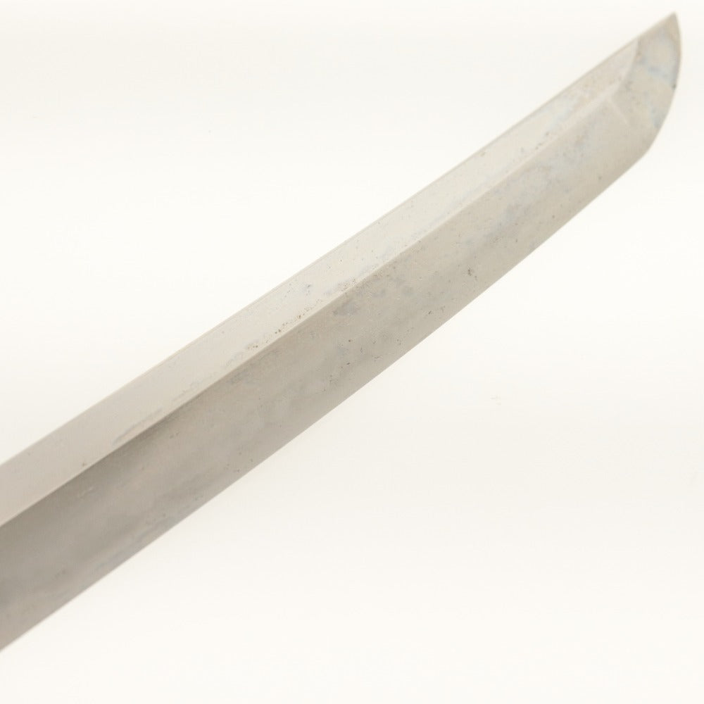■ 太刀 本阿弥光徳金象嵌銘 金重 花押 薫山鞘書 全長97.5cm 刃渡り73.2cm 反り0.2cm 日本刀 刀剣 武具 銃砲刀剣類登録書/兵庫第34308号