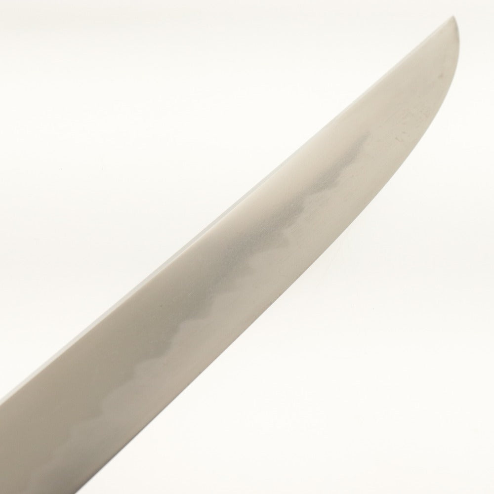 ■ 短刀 正法作 平成19年8月日 全長39.5cm 刃渡り26.9cm 刀剣 銃砲刀剣類登録書/岡山県第121456号 拵え付き