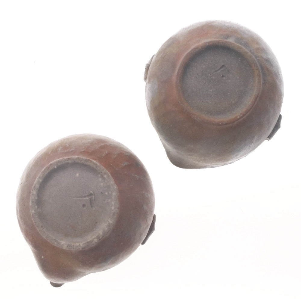 ■ 備前焼 在銘 茶器揃え 湯冷まし 宝瓶 等 8点セット まとめ売り 茶器 酒器 骨董品