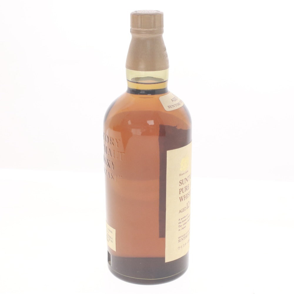 ■ 酒 サントリー ウイスキー 山崎 12年 ピュアモルト ウイスキー特級 760ml 43% 未開栓 未使用 箱付き