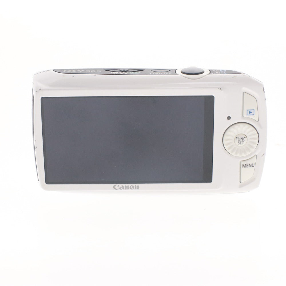 □ キヤノン IXY 30S カメラ コンパクト デジタルカメラ ホワイト 通電