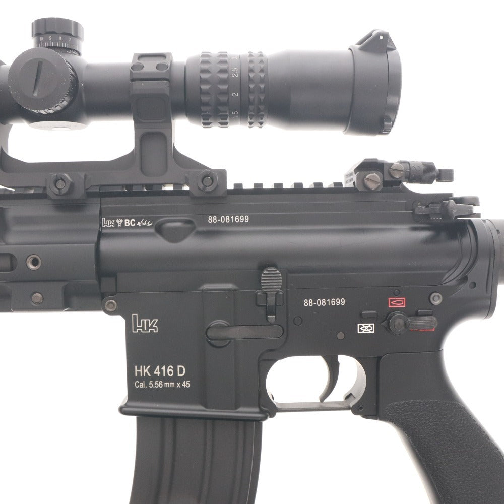 ■ 東京マルイ トイガン HK416D デルタカスタム 電動ガン ノベルアームズ スコープ ASGK刻印 ケース 付属品付き