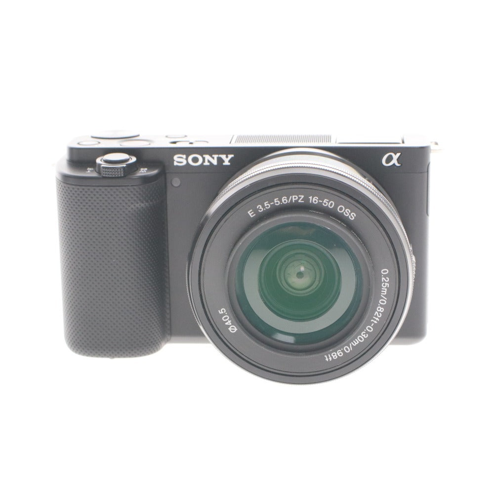 ■ SONY ソニー デジタル一眼カメラ VLOGCAM ZV-E10 ミラーレス一眼 レンズ E PZ 16-50mm F3.5-5.6 OSS 通電確認済み 付属品付き