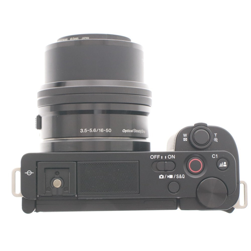 ■ SONY ソニー デジタル一眼カメラ VLOGCAM ZV-E10 ミラーレス一眼 レンズ E PZ 16-50mm F3.5-5.6 OSS 通電確認済み 付属品付き