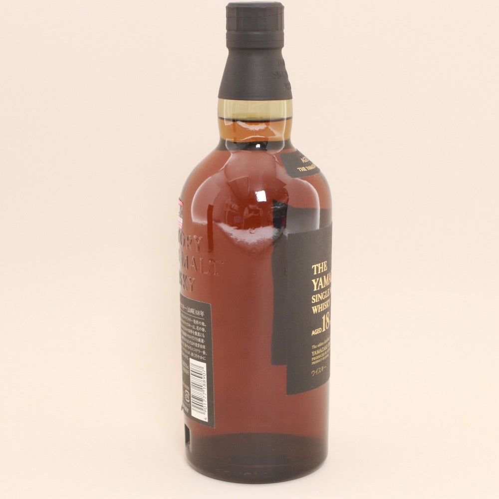 ■ 酒 SUNTORY サントリー ウイスキー 山崎 18年 シングルモルト 700ml 43% 未開栓 未使用 箱付き