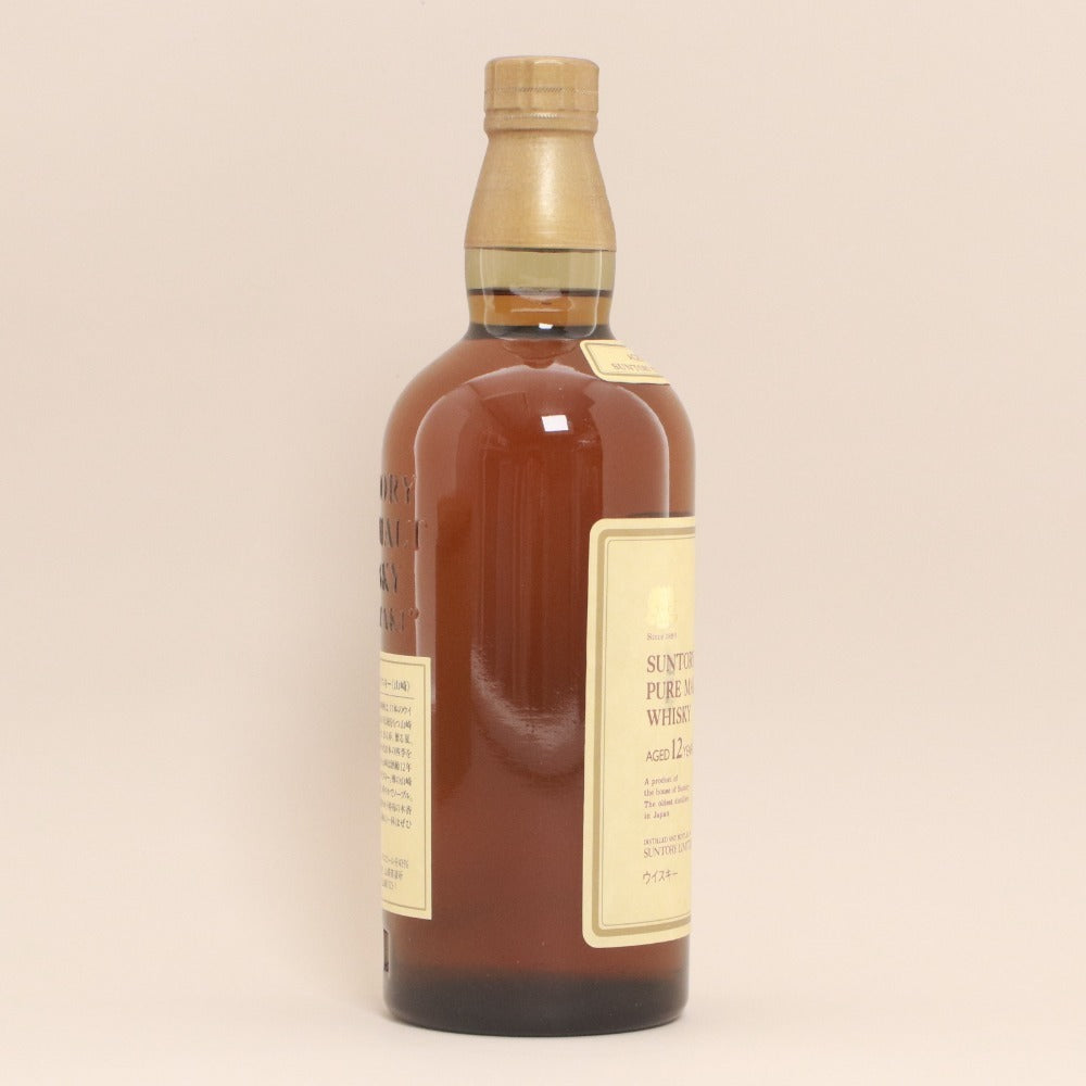 ■ 酒 SUNTORY サントリー ウイスキー 山崎 12年 ピュアモルト 750ml 43% 未開栓 未使用 木箱付き