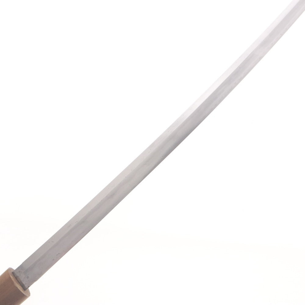 ■ Japanese Sword Katana, Ashikaga Yoshiteru's personal sword, Nagamitsu, Length 66.2cm, Curvature 1.4cm, 2 Mekugi-ana, Sword, Armor, with Firearm and Sword Registration Certificate