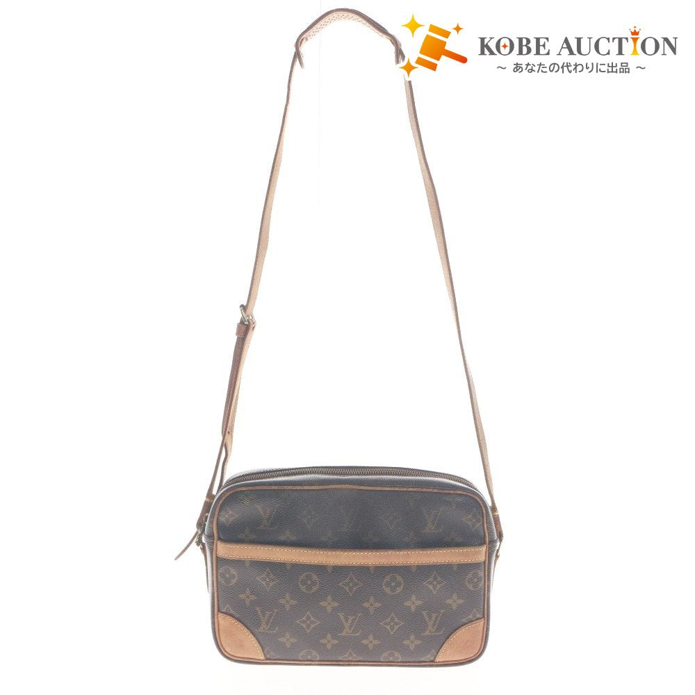 ■ LOUIS VUITTON ルイヴィトン ショルダーバッグ 鞄 トロカデロ ファスナー ポケット 斜め掛け モノグラム レディース ダークブラウン系