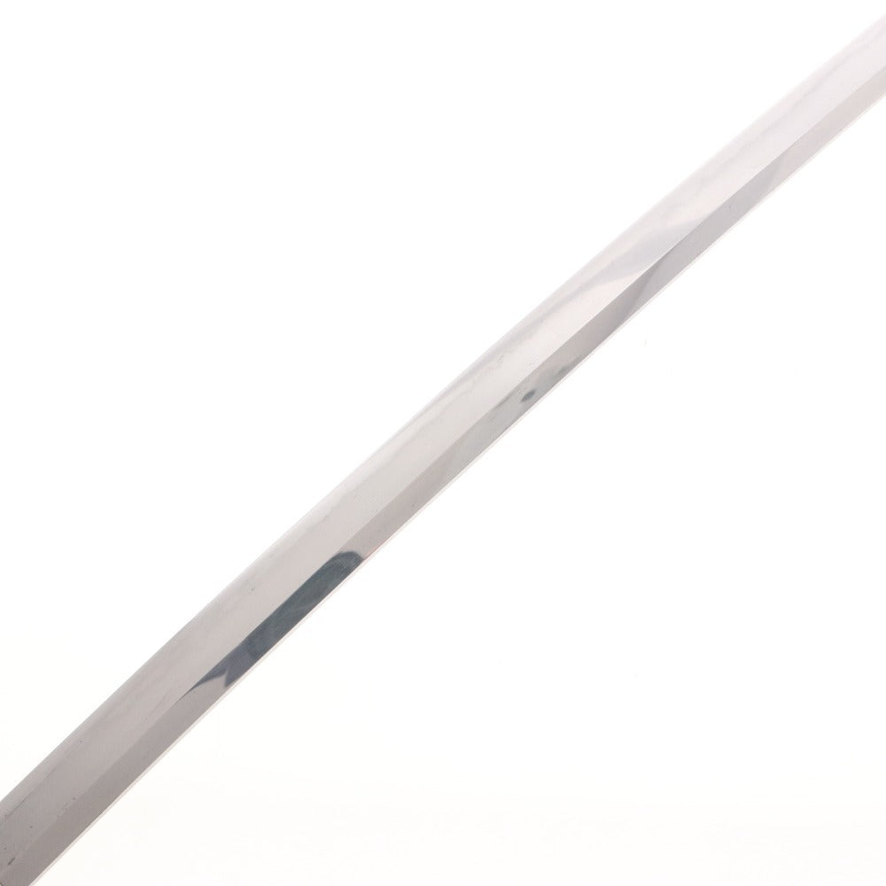 ■ 日本刀 刀 脇差 足利義輝佩刀 長光 長さ 54.6cm 反り 0.6cm 目くぎ穴 2個 刀剣 武具 銃砲刀剣類登録証付き