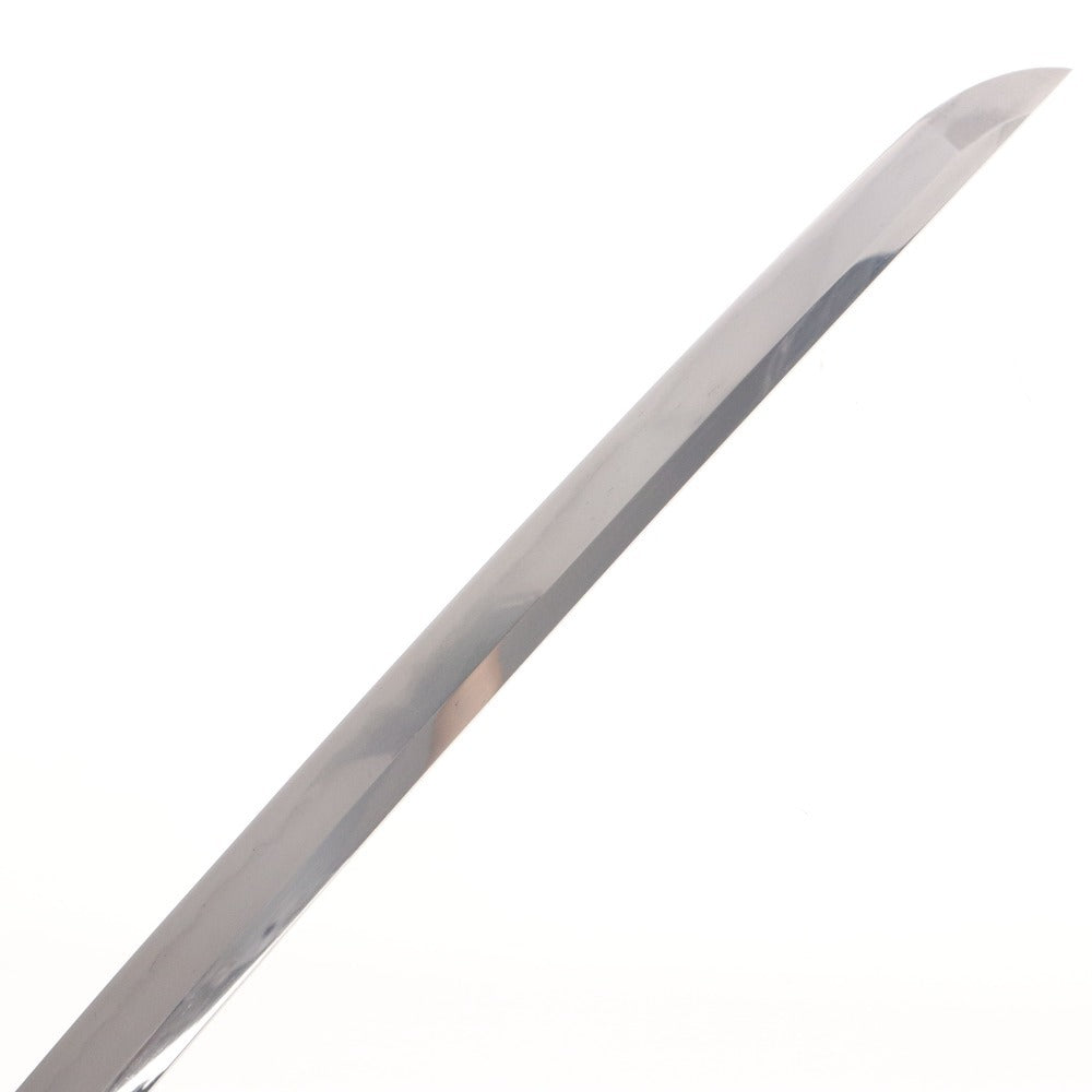 ■ 日本刀 刀 脇差 足利義輝佩刀 長光 長さ 54.6cm 反り 0.6cm 目くぎ穴 2個 刀剣 武具 銃砲刀剣類登録証付き