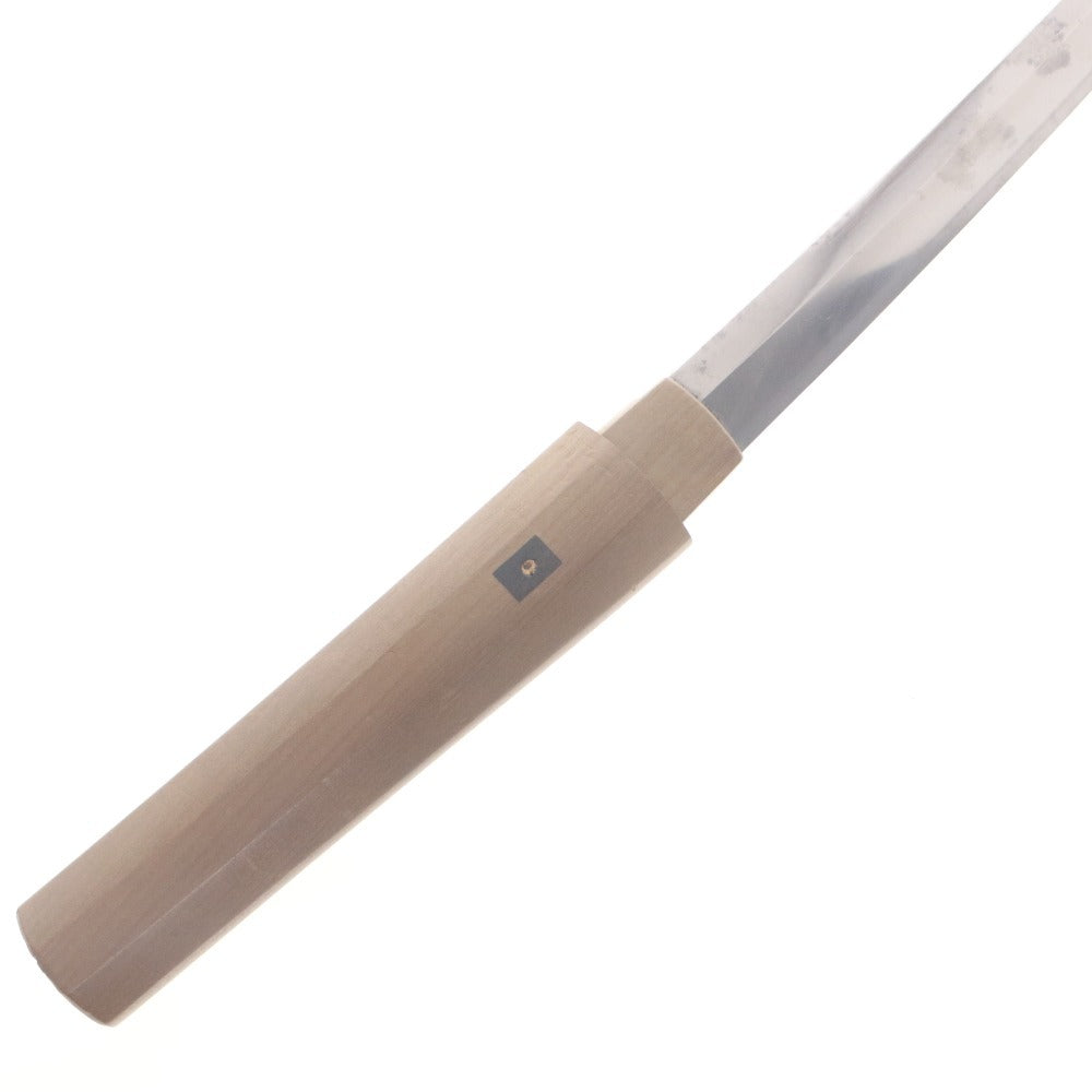 ■ 日本刀 刀 脇差 藤原貞行 長さ 50.0cm 反り 1.0cm 目くぎ穴 1個 刀剣 武具 銃砲刀剣類登録証付き