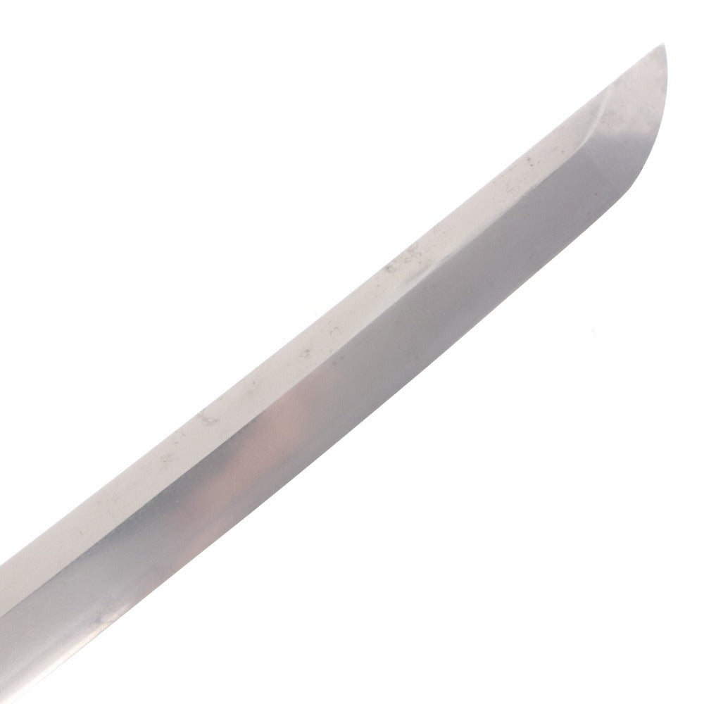 ■ 日本刀 刀 脇差 藤原貞行 長さ 50.0cm 反り 1.0cm 目くぎ穴 1個 刀剣 武具 銃砲刀剣類登録証付き