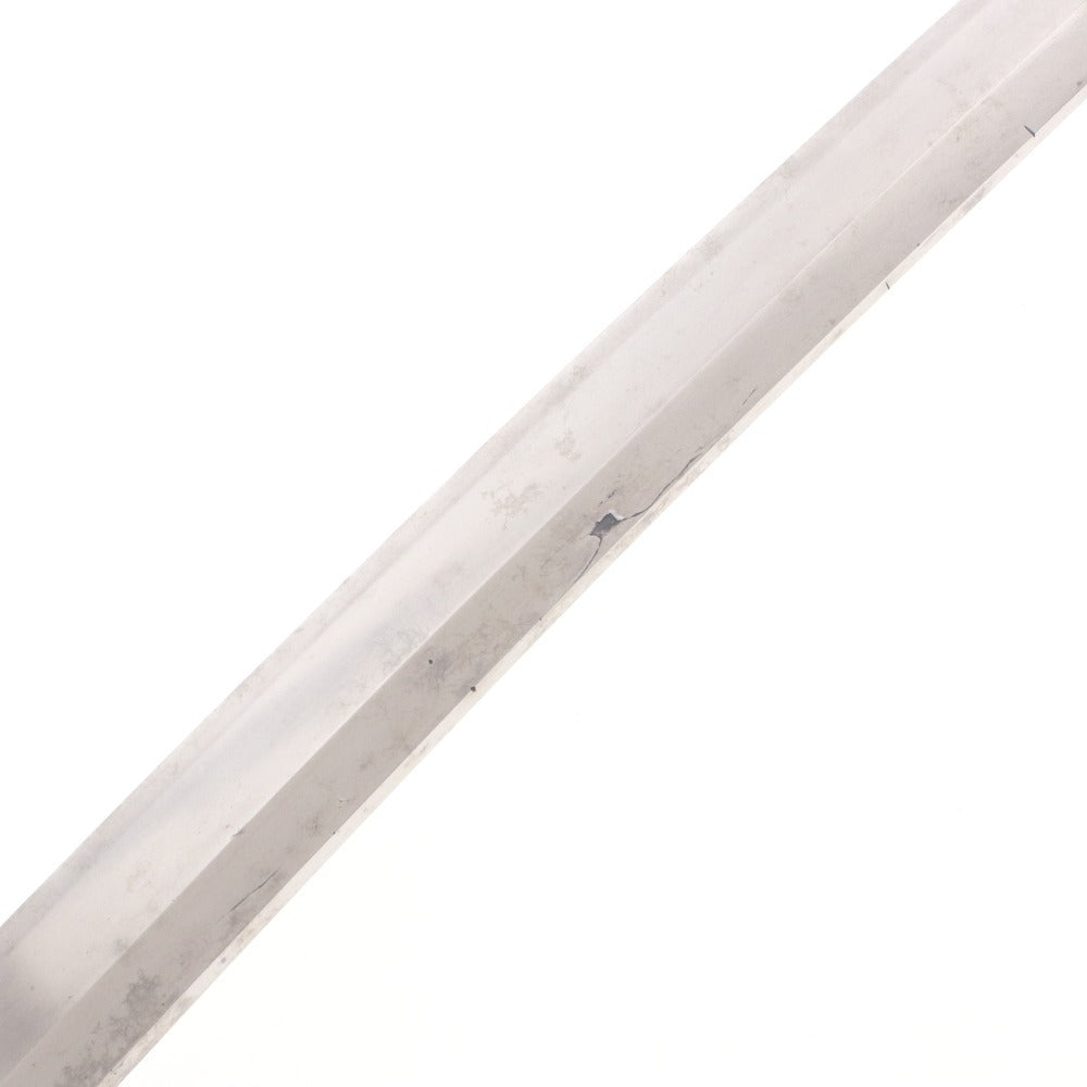 ■ 日本刀 刀 脇差 藤原貞行 長さ 50.0cm 反り 1.0cm 目くぎ穴 1個 刀剣 武具 銃砲刀剣類登録証付き