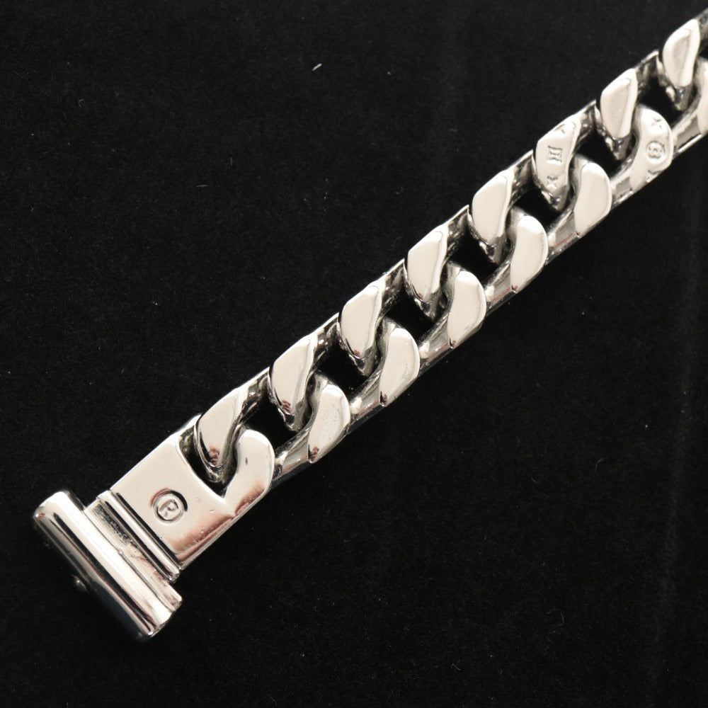 ■ LOUIS VUITTON Necklace Collier Metal LV Chain Links M68272 MP2586 LE0189 Monogram Men's Silver