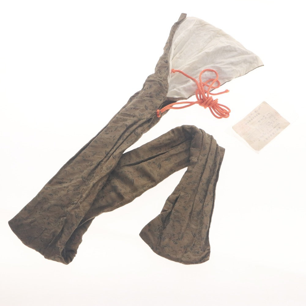 ■ Japanese sword: Wakizashi, Mumei (unsigned), sword, arms and armor, length 48.0 cm, curvature 1.2 cm, 1 mekugi-ana (peg hole), with firearms and swords registration card