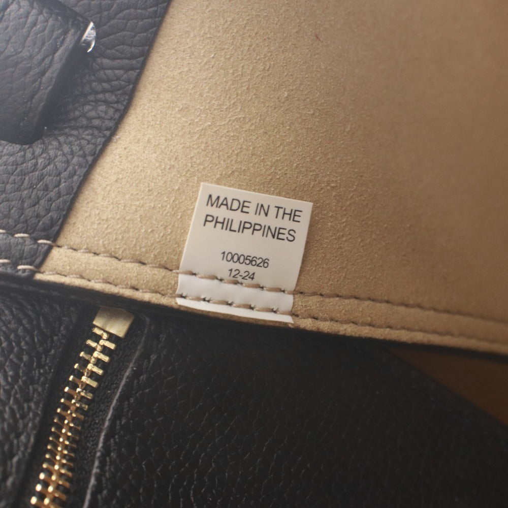 ■ TORY BURCH トリーバーチ ロミー トートバッグ ハンド 鞄 牛革 レザー 163388 レディース ブラック 黒 袋,タグ付き